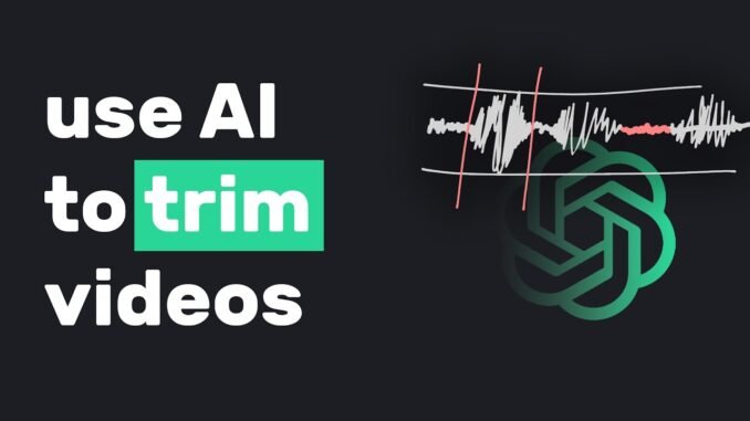 Video editing automation with AI (Gemini + GPT4o) FREE Code + Installation Guide