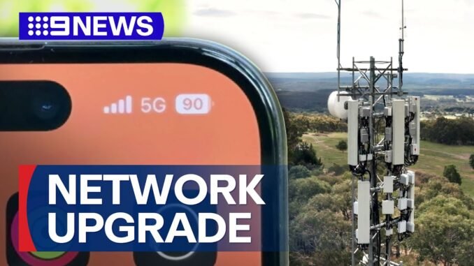 Australia's 5G network to get AI overhaul | 9 News Australia