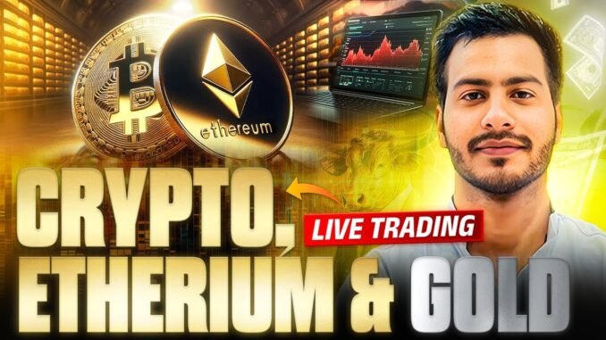 Live Crypto Trading | Bitcoin &  Gold | 09 March | #goldtrading #cryptotrading #bitcoin