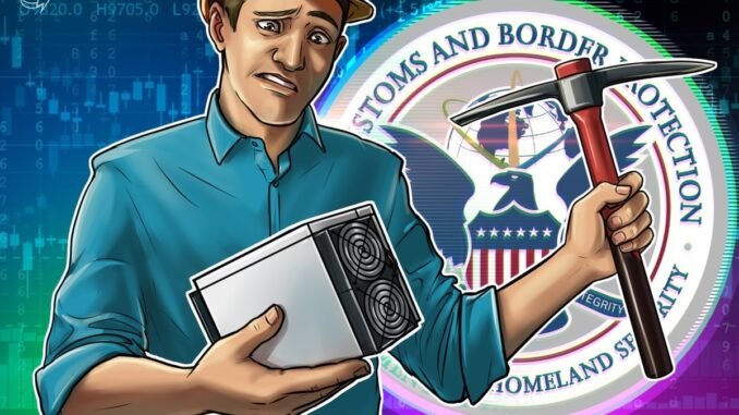 US customs may have thought Bitcoin miners were radio frequency devices: Luxor