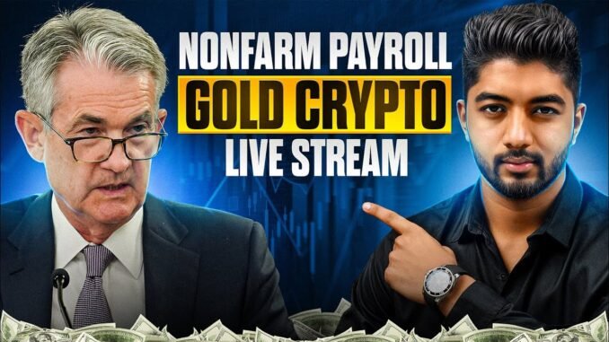 4 April| Live Market Analysis for Gold and Crypto | NFP DATA