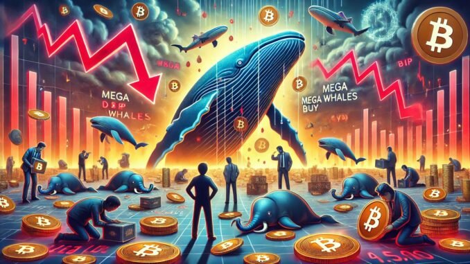 Bitcoin Retail Panic Sells—While Mega Whales Buy The Dip Bitcoin Whales