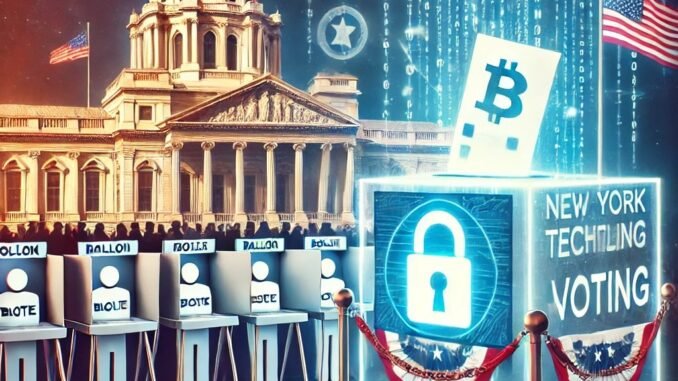 Blockchain in the Ballot Box? NY Assembly Considers Tech to Blockchain in the Ballot Box? NY Assembly Considers Tech to Fight Election Fraud