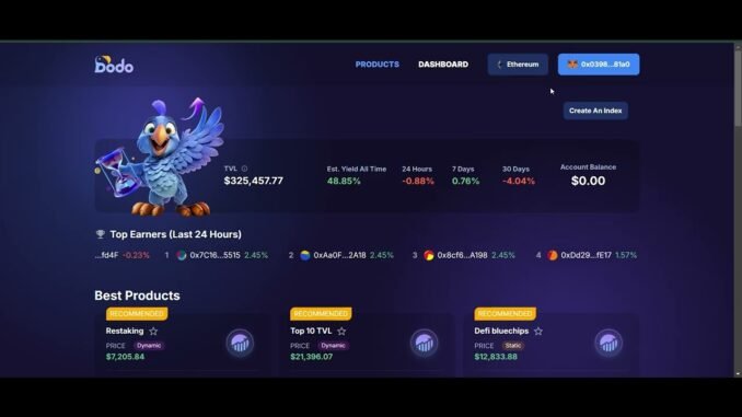 Create Your Own Crypto Index on DODO! | Step-by-Step Guide to Get Started 🚀💼📈