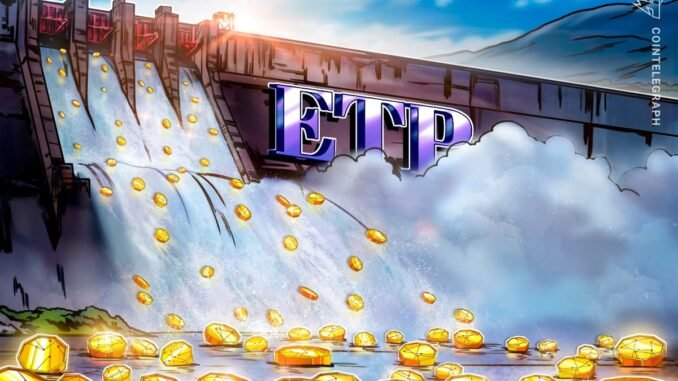 Crypto ETPs hit 3rd-largest inflows on record at $3.4B — Crypto ETPs hit 3rd-largest inflows on record at $3.4B — CoinShares