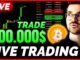 🔥 Krypto: 900.000$ Bitcoin LIVE-TRADING 🔥