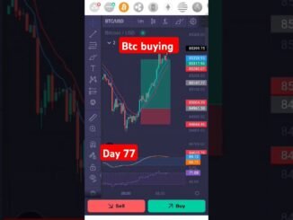 Live btc trading day 77 #btc #btclivetrading #crypto #shorts #short #shortsfeed #viral #viralshorts