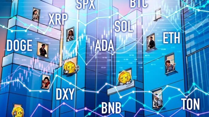 Price analysis 3/31: SPX, DXY, BTC, ETH, XRP, BNB, SOL, Price analysis 3/31: SPX, DXY, BTC, ETH, XRP, BNB, SOL, DOGE, ADA, TON