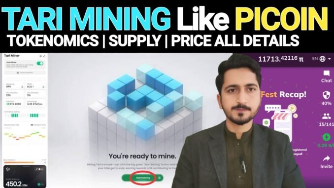 Tari Protocol XTM Mining like Pi Network/Bitcoin Full Guide | How to Join TARI Airdrop?