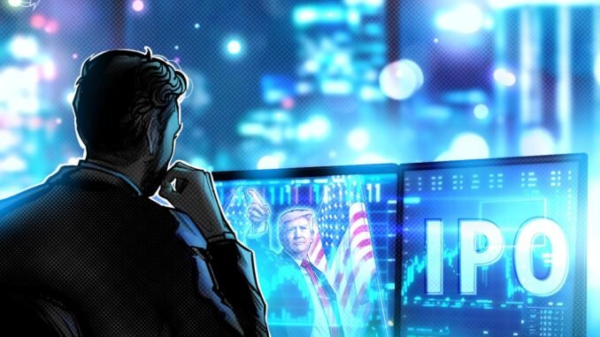 Trump-affiliated crypto mining venture mulls IPO — Report Trump-affiliated crypto mining venture mulls IPO — Report