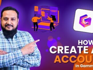 Account Creation For Presentation in Gamma | AI Guide for Beginners