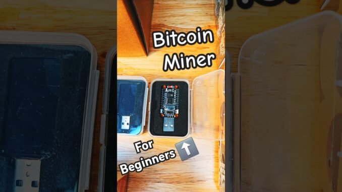 Best Mini Bitcoin Miners for Beginners?! #shorts #bitcoin #bitcoinmining