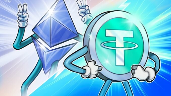 Fresh $1B in Tether mints on Tron, closing gap again Fresh $1B in Tether mints on Tron, closing gap again with Ethereum