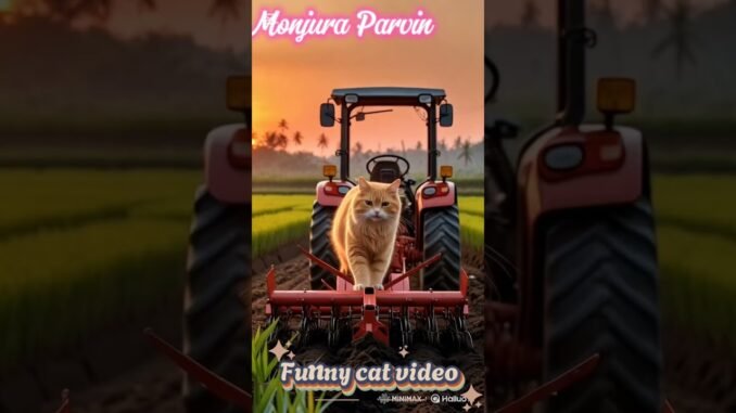 Funny cat video #cat #cute #love #miawmiaw #funny #funnypet #cartoon #cutecat #news #shortvideo #ai