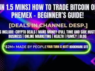 [In 1.5 mins] How to Trade Bitcoin on Phemex – Beginner’s Guide! [Crypto Deals In Desp.]