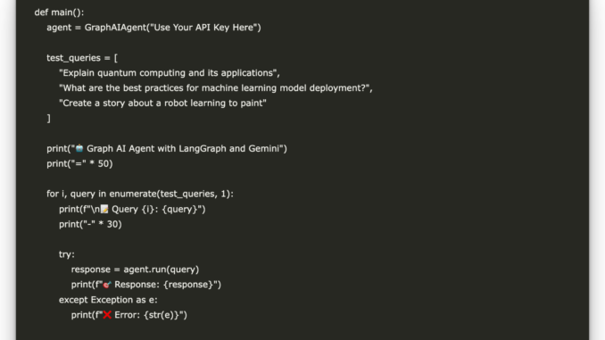 A Step-by-Step Coding Guide to Building an Iterative AI Workflow Agent Using LangGraph and Gemini
