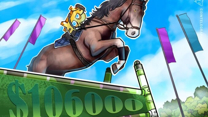 Bitcoin Hit $106K Despite Sell-off And War in Middle East