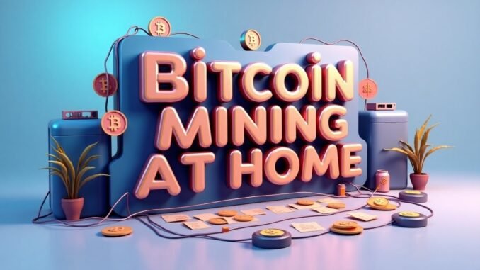 Bitcoin Mining at Home: 2025 Beginner’s Guide