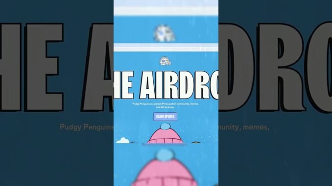 Pudgy Coin Airdrop Guide for Beginners  #crypto #pengucoin #pudgypenguins