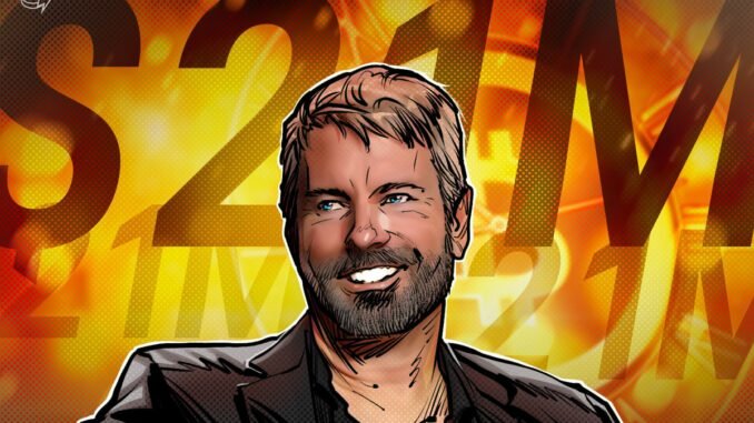 Saylor Ups Bitcoin Prediction To $21 Million In 21 Years