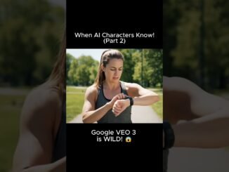 What if the characters knew they were fake? 🤯 #ai #shorts #veo3 #aigenerated