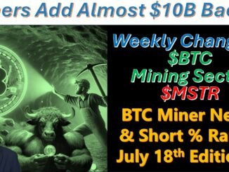 💥📈 ⛏️🪙 Bitcoin Mining Sector Short Rankings and News for July 18