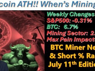 Bitcoin Mining Weekly Short Ranks and News for July 11th