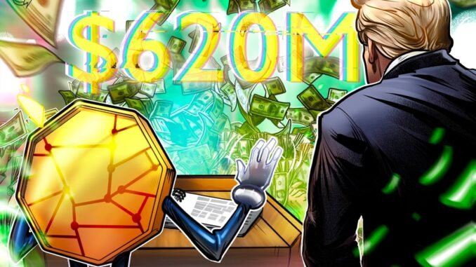 Donald Trump’s Crypto Ventures Have Added $620M To His Net Worth