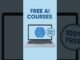 “Free AI Courses for Beginners!” #ai #viral #artificialintelligence #techshorts #motivation #shorts