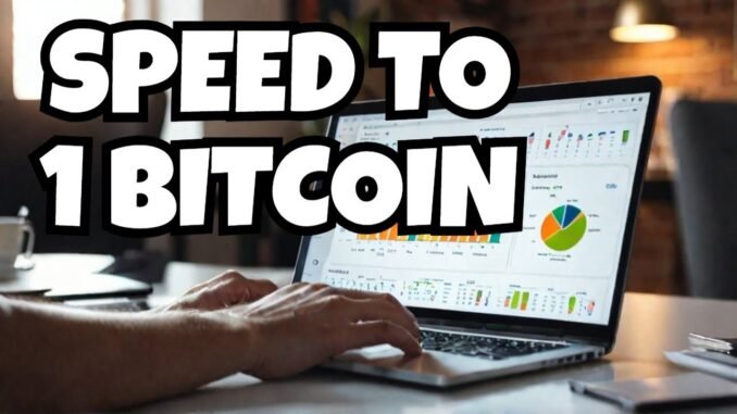 How Fast Can You Earn 1 Bitcoin? (Full Strategy Explained)