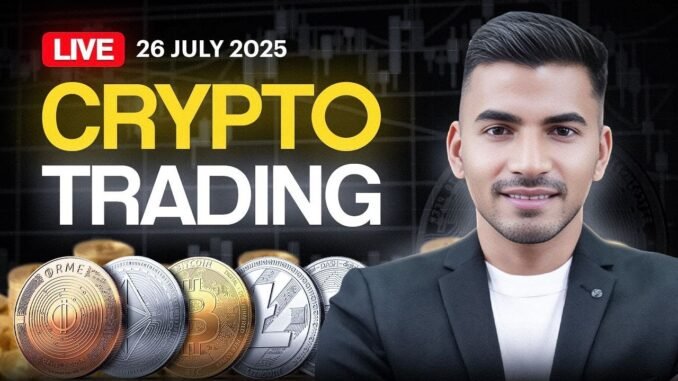 Live Crypto Trading | Bitcoin, Ethereum, Altcoin Scalping & Analysis in Real-Time