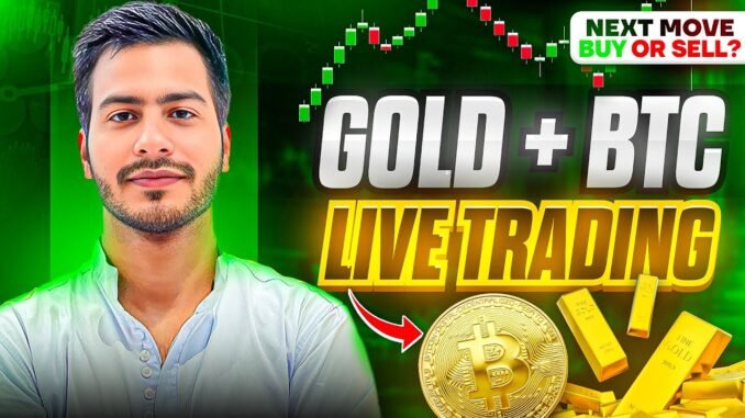 Live Crypto Trading | Bitcoin &  Gold | 4 JULY  | #goldtrading #cryptotrading #bitcoin