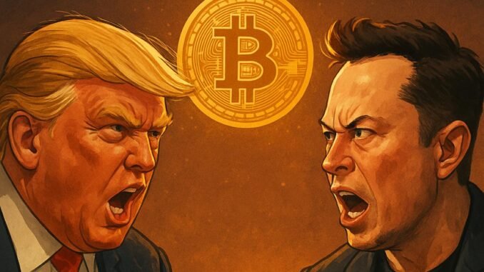 Musk Teases Pro-Bitcoin America Party, Trump Fires Back, BTC Bull Musk Teases Pro-Bitcoin America Party, Trump Fires Back, BTC Bull Token to Thrive
