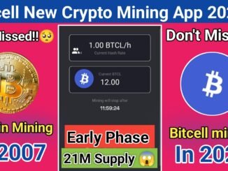New Bitcoin Mining App 2025| Bitcell crypto Mining| Bitcell new update| Bitcell coin swap