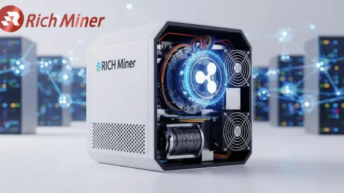 RICH Miner launches free BTC Mining Service Based on Ripple (XRP)
