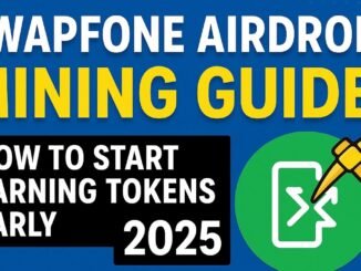 SwapFone Airdrop Mining Guide | How to Start Earning Tokens Early (2025)