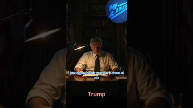 Trump News Reporter Speech Headlines#mr_airaza#art #background #motiongraphic #neon #rotating #ai