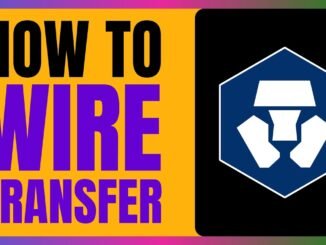 EASY HOW TO WIRE TRANSFER to CRYPTO COM FULL GUIDE