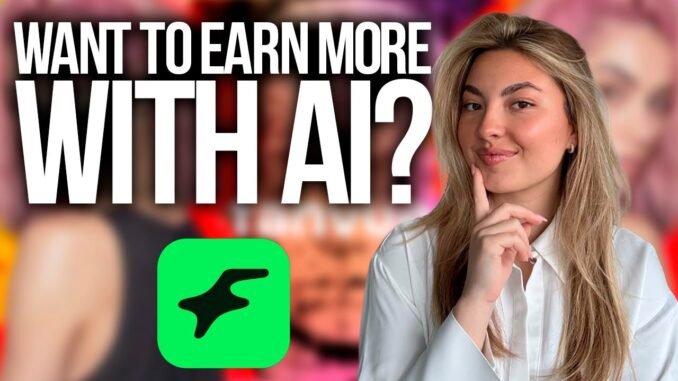Start Your AI Influencer Side Hustle on Fanvue | Pykaso AI Guide