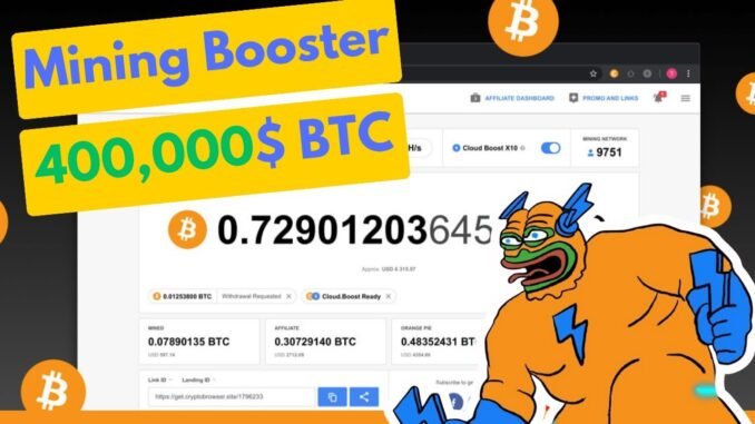 The Best Bitcoin Mining Booster NiceHash  | Free Min Software Pc At Home 2025 | 100% Working Method