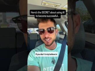 The SECRET to using AI to become SUCCESSFUL #chatgpt