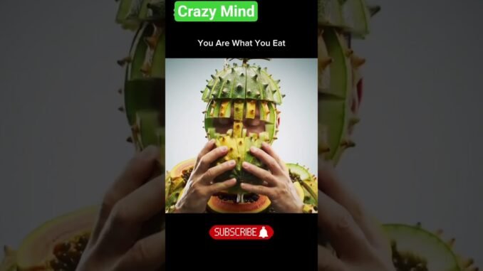 #youarewhatyoueat #food #shorts #ai #funny #surreal #horror #yummy #news #dj