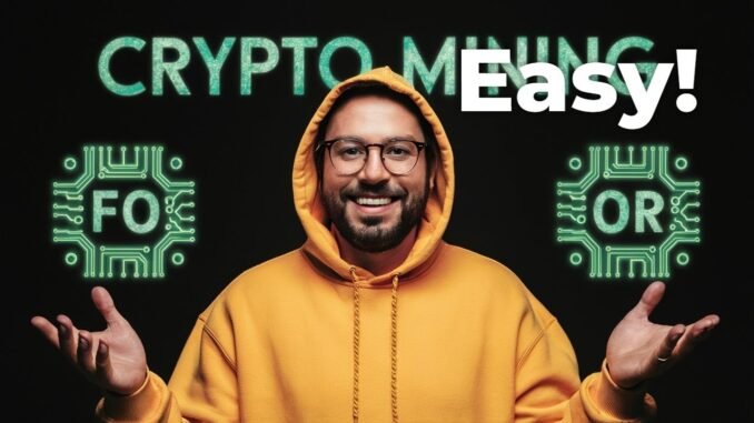 Crypto Mining for Beginners Made Super Easy!