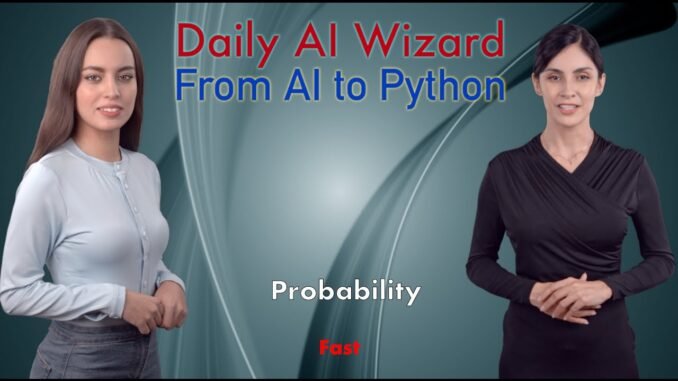 Day 56 Fast: Probability for AI – Beginner’s Guide for AI Coding | #DailyAIWizard
