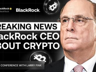 LIVE: BlackRock CEO Announces Major Crypto Move! This Speech Will Reshape the Crypto Industry!