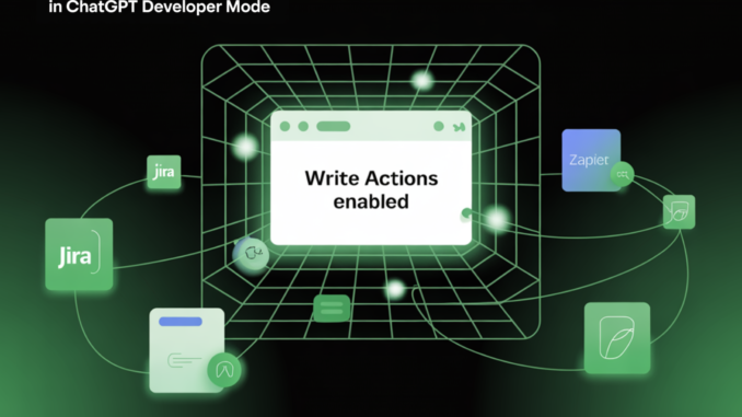 OpenAI Adds Full MCP Tool Support in ChatGPT Developer Mode: Enabling Write Actions, Workflow Automation, and Enterprise Integrations