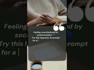 Transform Your Confidence with This Social Anxiety AI Guide! 🌀#shorts #prompt #chatgpt #anxiety