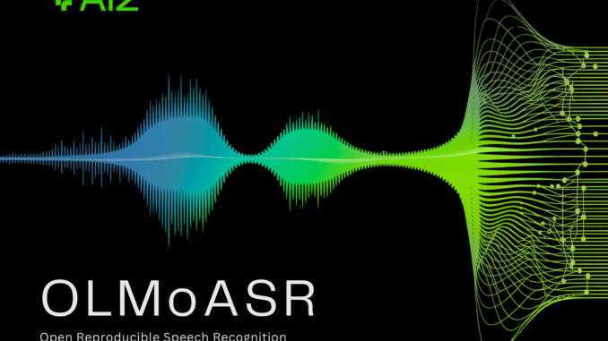 What is OLMoASR and How Does It Compare to OpenAI’s Whisper in Speech Recognition?