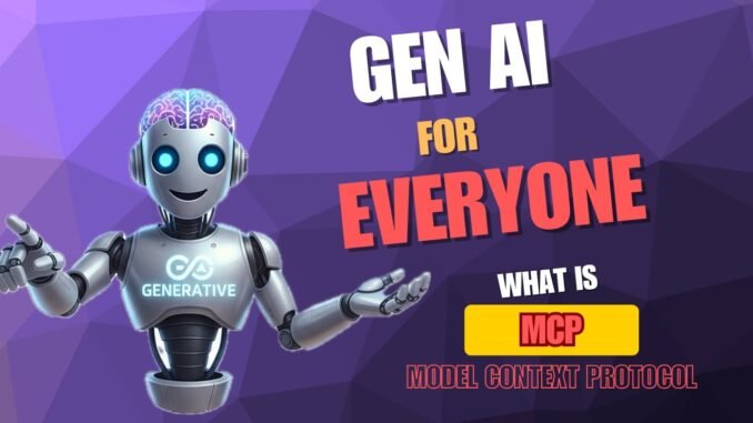 Generative AI Beginners Course - what is MCP