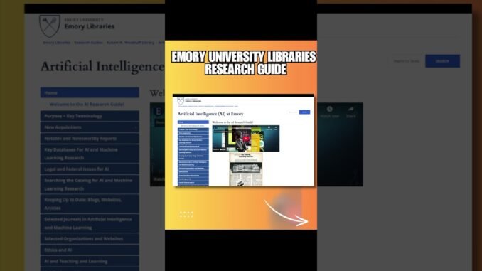My Top Library Research Guides for AI in Academia 🎓 #ai #artificialintelligence